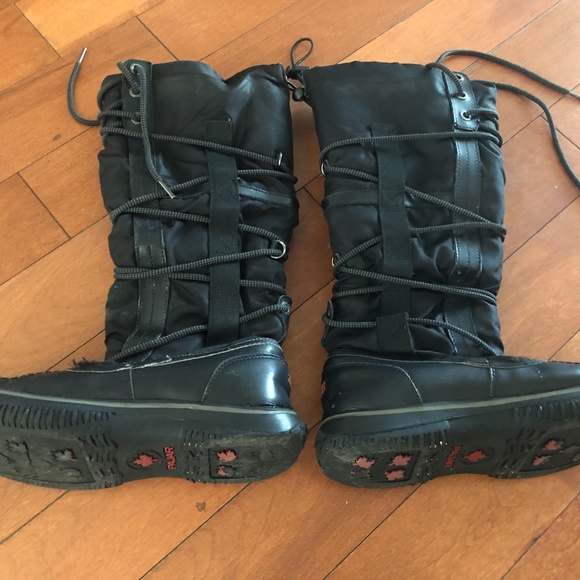 ❄️Pajar tall tie up winter boots - Picture 2 of 7